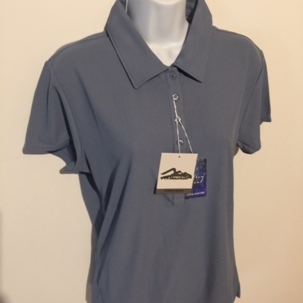NWT Tri Mountain Women's Performance Polo Shirt